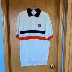 Da Bears!  White and Navy Polo Shirt